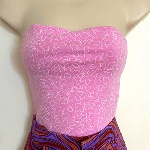 NWOT Strapless top